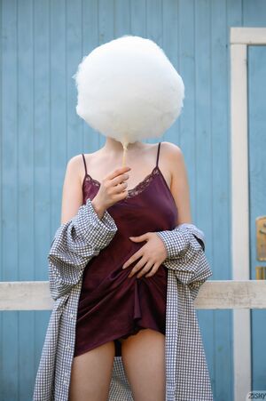 Helga Amor in Cotton Candies at Zishy