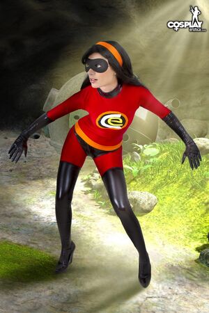 Marylin in Hiding In The Cave at Cosplay Erotica