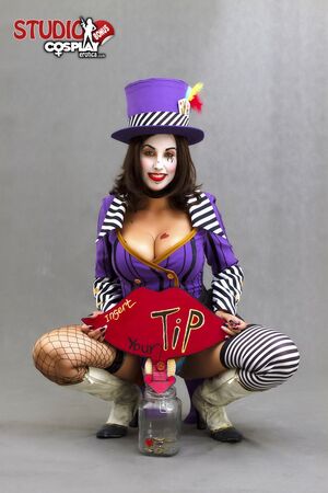 Liuna in The Famous Tip Jar at Cosplay Erotica