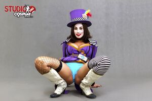 Liuna in The Famous Tip Jar at Cosplay Erotica