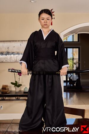 Lulu Chu in Kill Bill O-Ren Ishii at VR Cosplay X