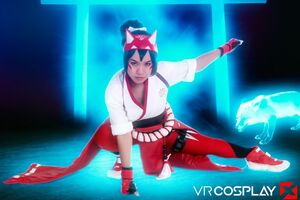 Kimmy Kim in Overwatch 2 Kiriko A XXX Parody at VR Cosplay X