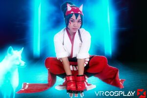 Kimmy Kim in Overwatch 2 Kiriko A XXX Parody at VR Cosplay X