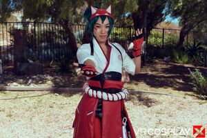 Kimmy Kim in Overwatch 2 Kiriko A XXX Parody at VR Cosplay X