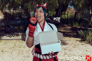 Kimmy Kim in Overwatch 2 Kiriko A XXX Parody at VR Cosplay X