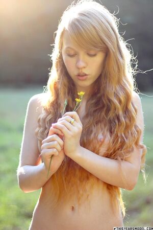 Dolly Little in Meadow Nymph at This Years Model
