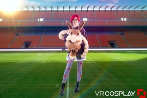 Kitty Lynn in Pokemon Scarlet Penny at VR Cosplay X