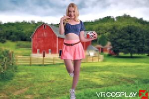 Kallie Taylor in Stardew Valley Haley on VR Cosplay X