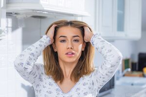 Rika Fane in Pussy String at Fitting Room