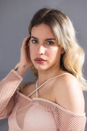 Toni Maria in Legally Blonde at Fitting Room