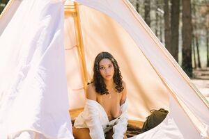 Maia Serena in Tranquil Setting on Playboy