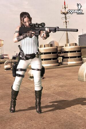 Gogo in Sheva Alomar Sniper on Cosplay Erotica