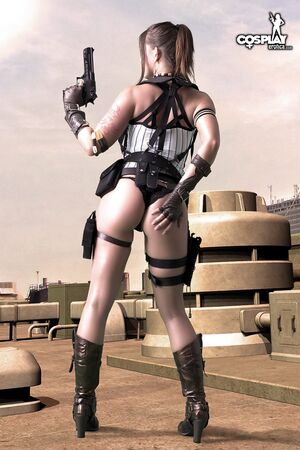 Gogo in Sheva Alomar Sniper on Cosplay Erotica