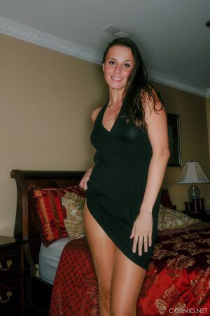 Nika Forde in Takes Off Some Pantyhose at Cosmid