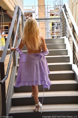 Nicole in Sultry Purple at FTV Girls