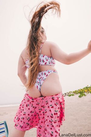 Lana Del Lust in Cherry Kiss Beach Babe