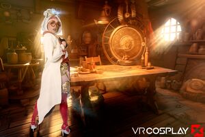 Katie Kush in Tears Of The Kingdom Purah at VR Cosplay X