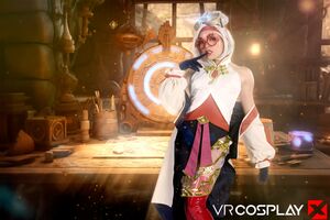 Katie Kush in Tears Of The Kingdom Purah at VR Cosplay X