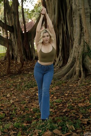 Gia Ohmy in Pretzel Buns Only at Zishy