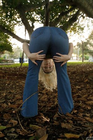 Gia Ohmy in Pretzel Buns Only at Zishy