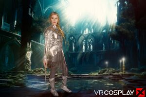 Melody Marks in Rings Of Power at VR Cosplay X