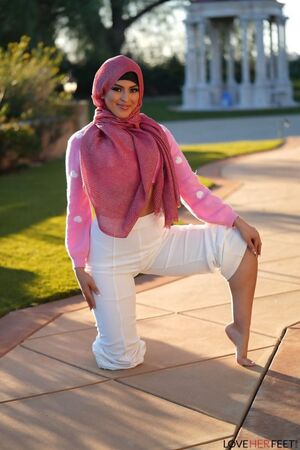 Sophia Leone in JOI Foot Tease at Love Her Feet