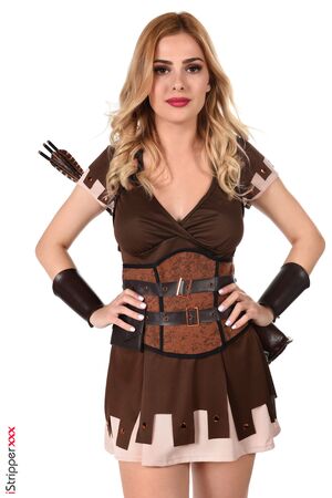 Mina Von D in Mina Von Hood at IStripper