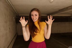 Diana Mackie in Curb Your Lion at Zishy