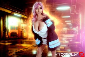 Violet Myers in Fire Force A XXX Parody Remastered at VR Cosplay X