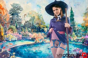 Laya Rae in Little Witch Academia A XXX Parody at VR Cosplay X