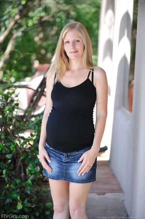 Leah in Pregnant at FTV Girls