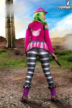 Stacy in N00b Eate(r) Fortnite at Cosplay Erotica