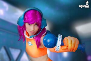 Stacy in Space Channel 34 at Cosplay Erotica