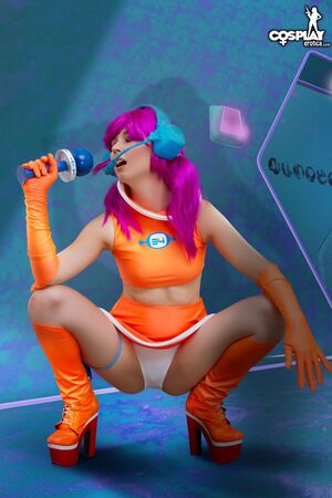 Stacy in Space Channel 34 at Cosplay Erotica