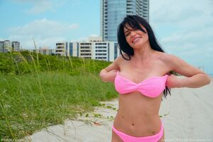 Anya Volkova in Cloudy Beach Beauty at FTV Milfs