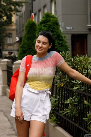 Reeson Gulbis in Adidas Bags at Zishy