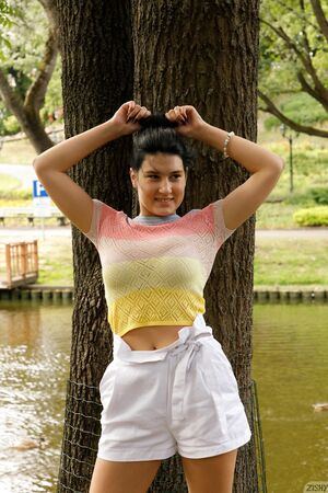 Reeson Gulbis in Adidas Bags at Zishy