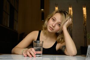 Taya Helenova in Cake And Salad at Zishy