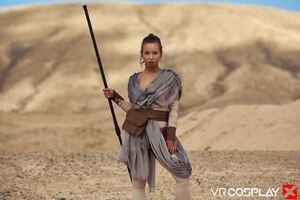 Taylor Sands in Star Wars The Force Awakens Remastered A XXX Parody at VR Cosplay X