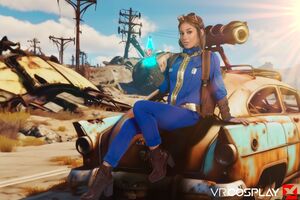 Xxlayna Marie in Fallout Lucy A XXX Parody at VR Cosplay X