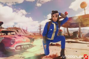 Xxlayna Marie in Fallout Lucy A XXX Parody at VR Cosplay X