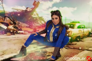 Xxlayna Marie in Fallout Lucy A XXX Parody at VR Cosplay X