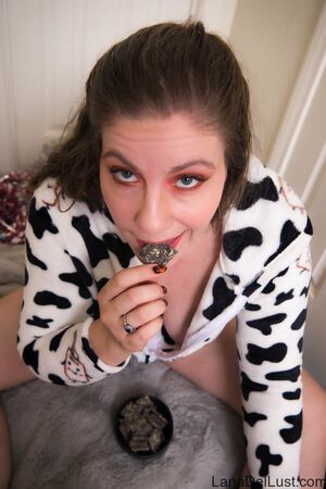 Lana Del Lust in Kawaii Fluffy Cow Babe