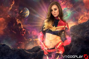 Haley Reed in Captain Marvel A XXX Parody Remastered at VR Cosplay X