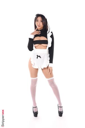 Emiri Momota in The Japanese Maid at IStripper