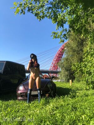 Jeny Smith in Car Show Flasher