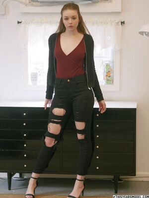 Lana Lea in Bed Of Lana at This Years Model