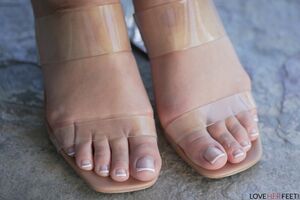 Ari Parker in JOI Foot Tease With Ari Parker at Love Her Feet
