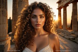 Athena in Goddess at Nude Muse