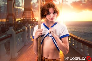 Shrooms Q in One Piece Nami A XXX Parody at VR Cosplay X